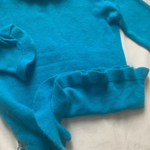 Vintage Romantic Ruffle Sweater - Picture 2 of 4